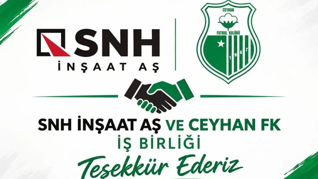Ceyhan Fk, Sny İnşaat Ile Sponsorluk Anlaşması Yaptı