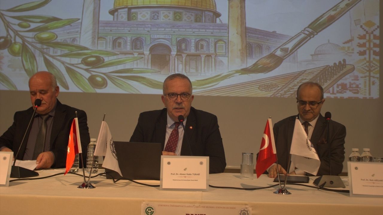 Çukurova Üniversitesi’nde Filistin Paneli Düzenlendi (3)