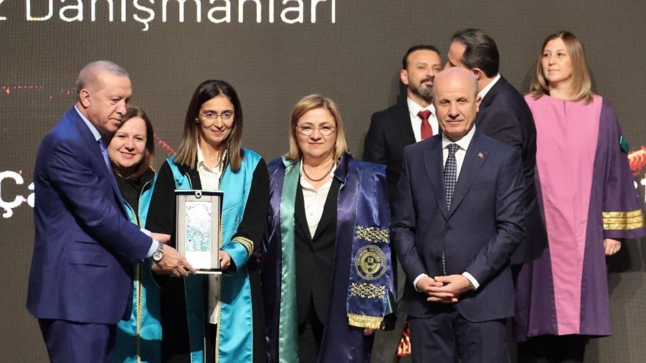 ÇÜ’lü doktora öğrencisine YÖK’ten prestijli ödül