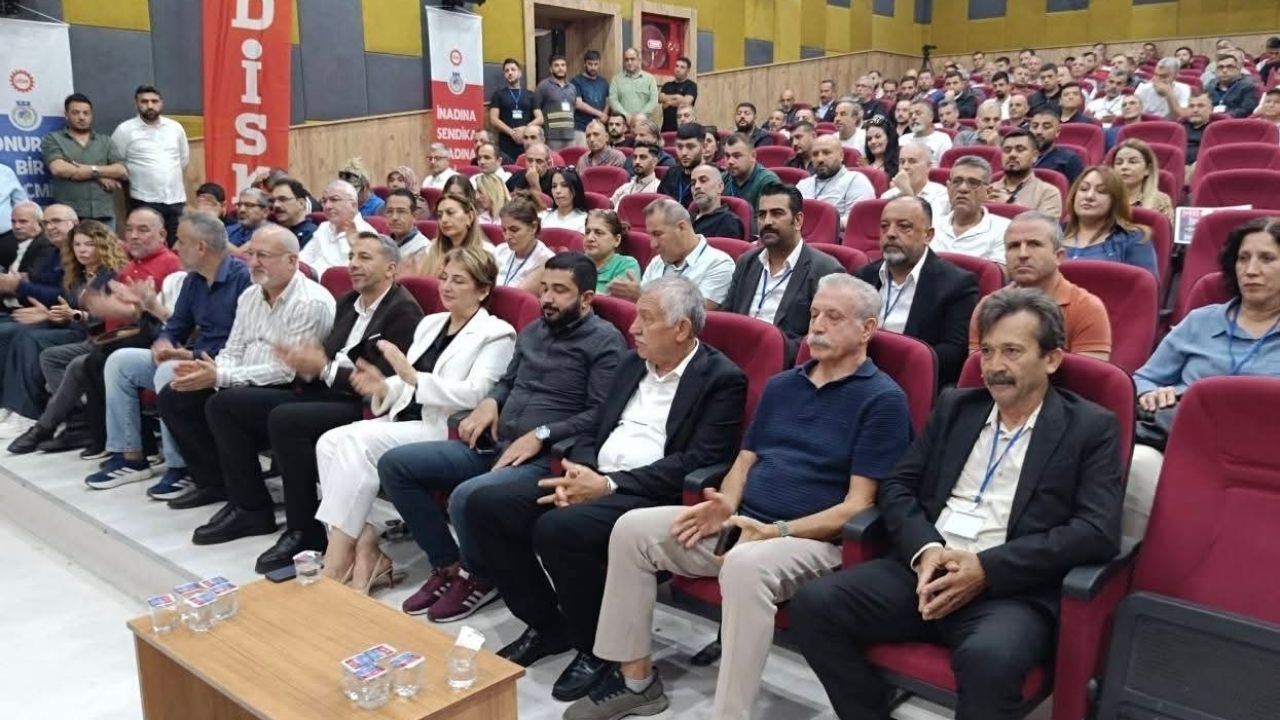Di̇skgenel İş Adana'da 8. Olağan Kongre Tamamlandı