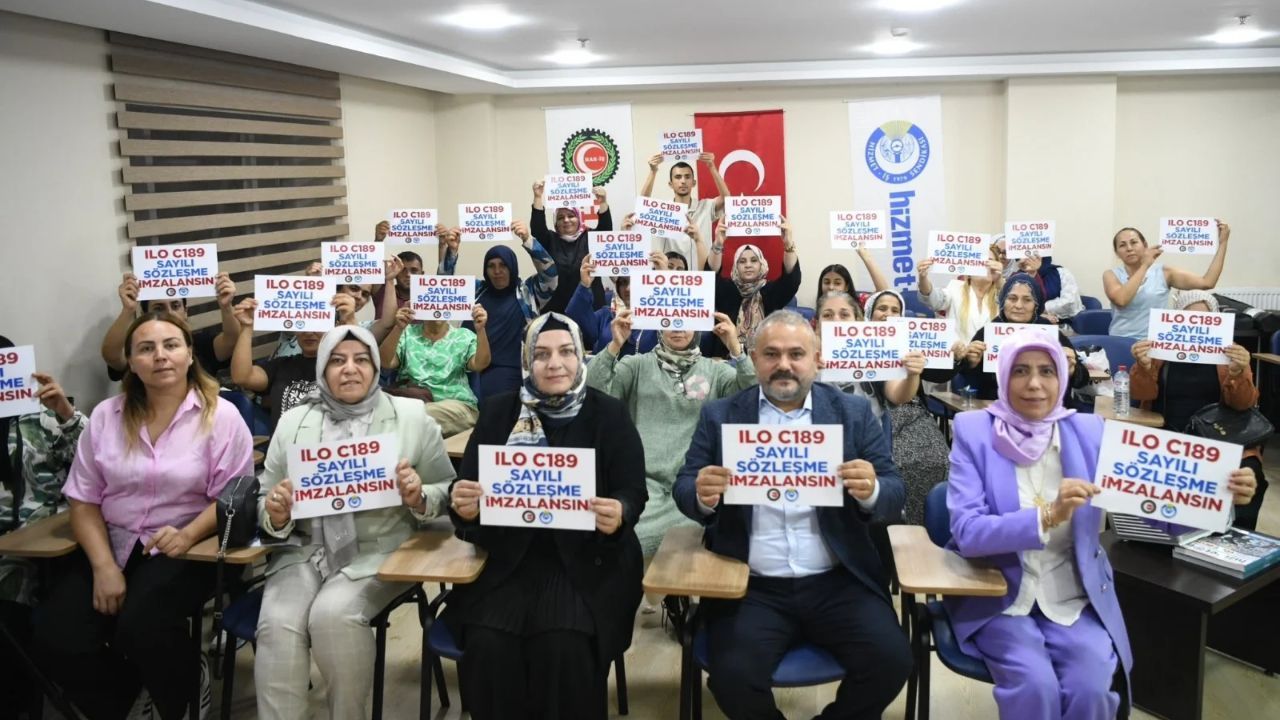 Ev işçilerinin hak mücadelesi Adana’da güç kazandı