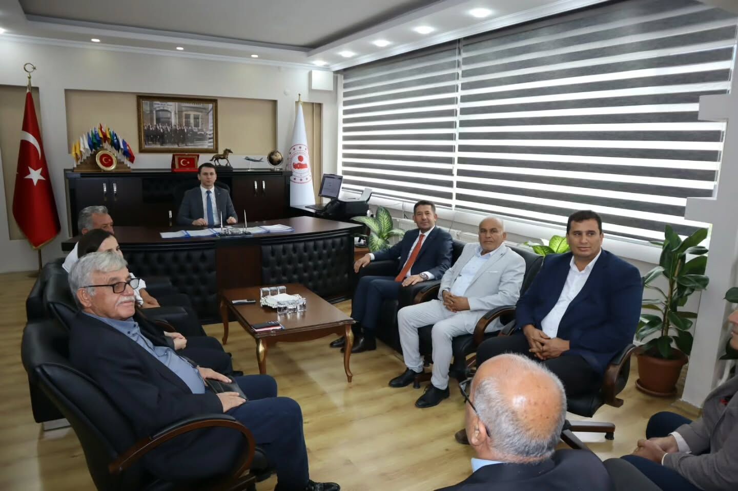 Feke Belediye Başkanı Cömert Özen’den Kaymakam Yamakoğlu’na Ziyaret (1)