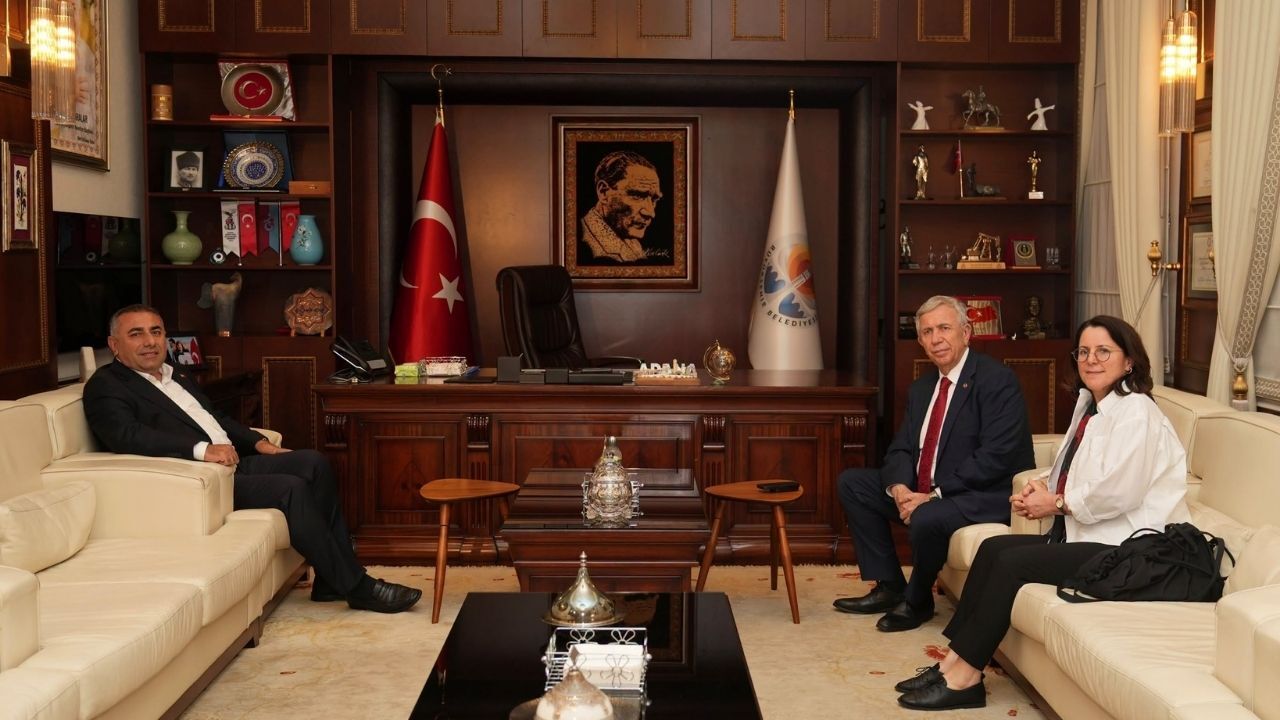 Güngör Geçer, Mansur Yavaş’ı Ağırladı (2)