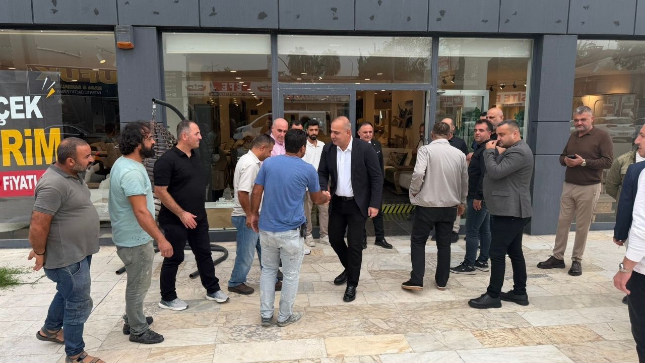 Hakan Yıldırım Mobilyacılar Sitesi’nde Esnaf Ve Muhtarlarla Buluştu