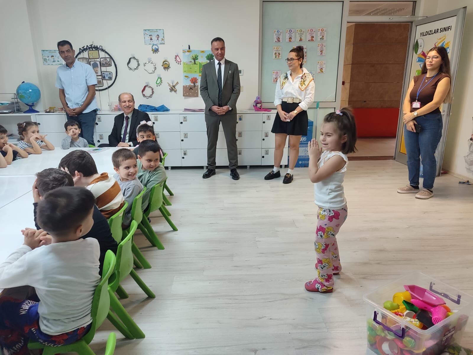 İlçe Milli Eğitim Müdürü İzzettin Aydın'dan Adalet Anaokulu'na Ziyaret (2)