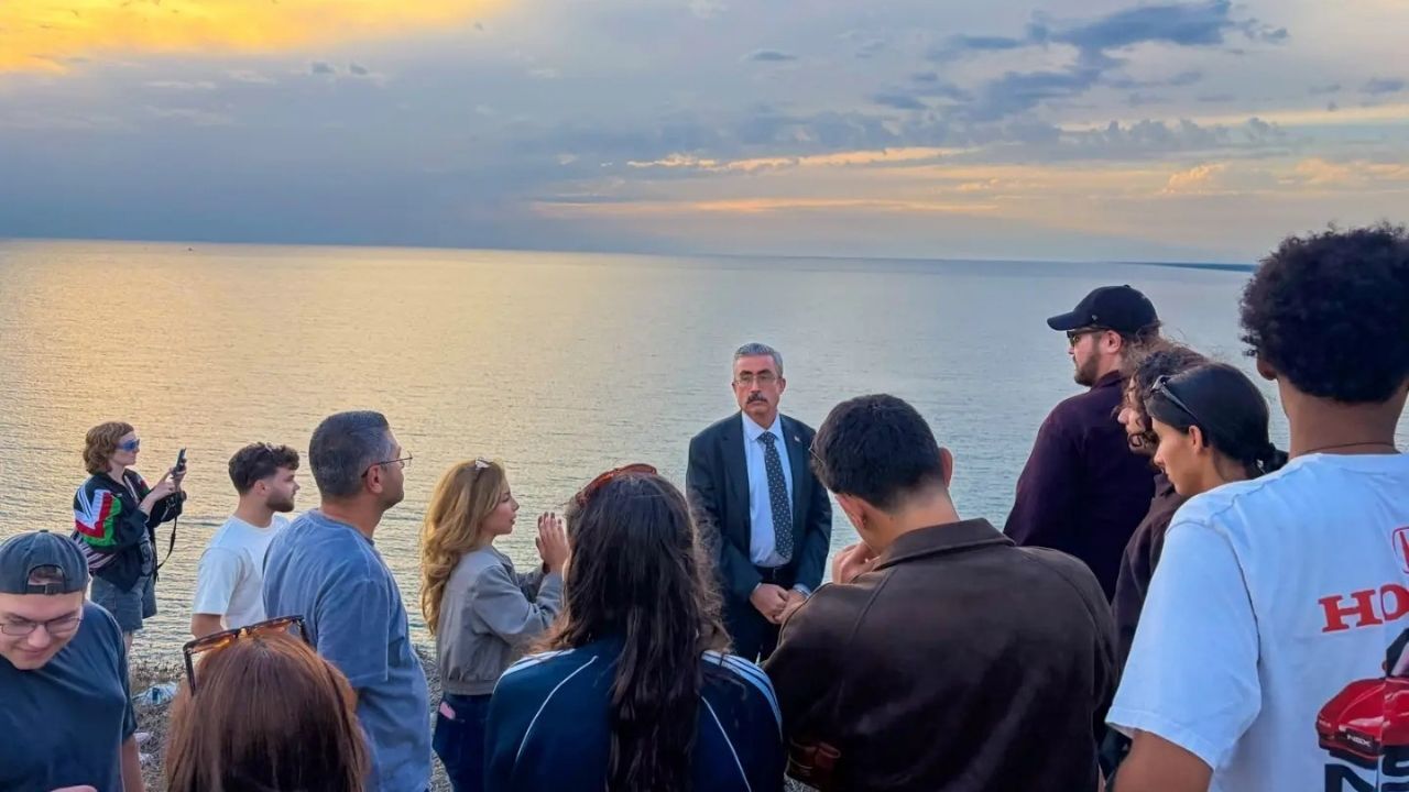 Karataş'ta Türk Alman Gençlik Değişim Projesi Heyecanı (1)