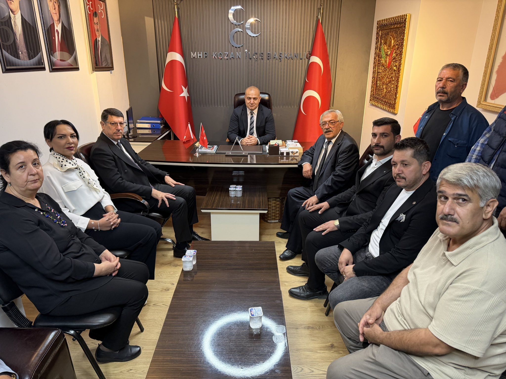 Mhp Adana Heyeti Kozan’da Belediye, Teşkilat Ve Mahalle Ziyaretleri (1)