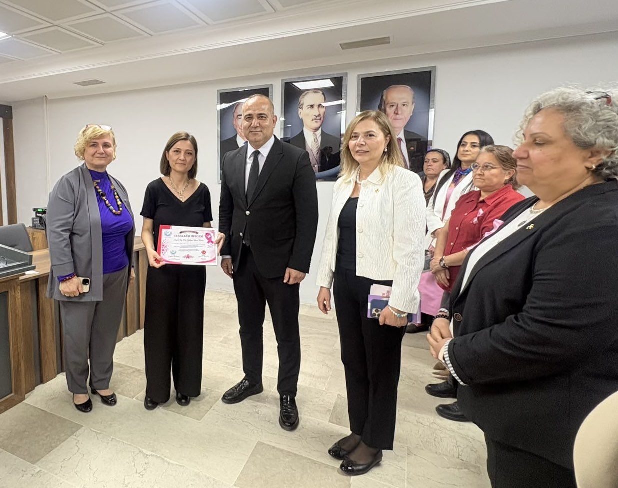 Mhp Adana İl Başkanlığında Meme Kanseri Farkındalık Semineri3