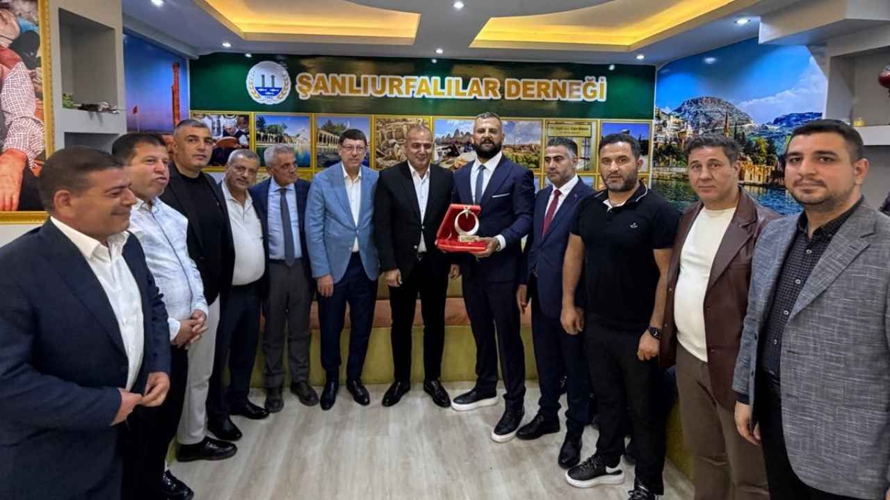 Mhp Adana’dan Şanlıurfalılar Derneği’ne Anlamlı Ziyaret