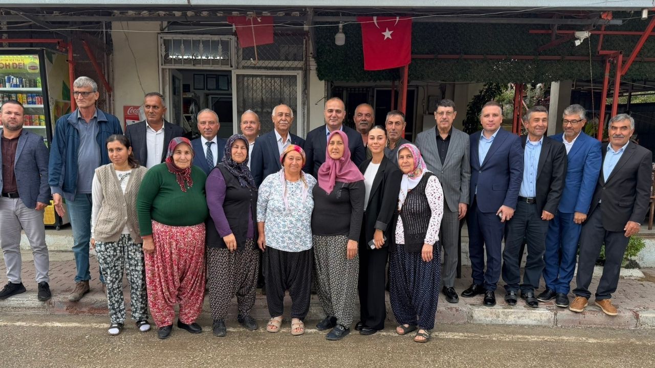 Mhp'li Yıldırım Yumurtalık'ta! Çiftçilerin Sulama Sorunları Gündeme Geldi (2)-1