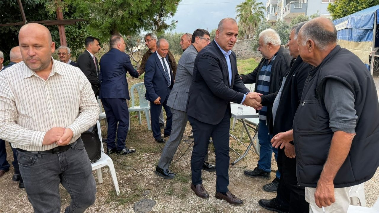 Mhp'li Yıldırım Yumurtalık'ta! Çiftçilerin Sulama Sorunları Gündeme Geldi