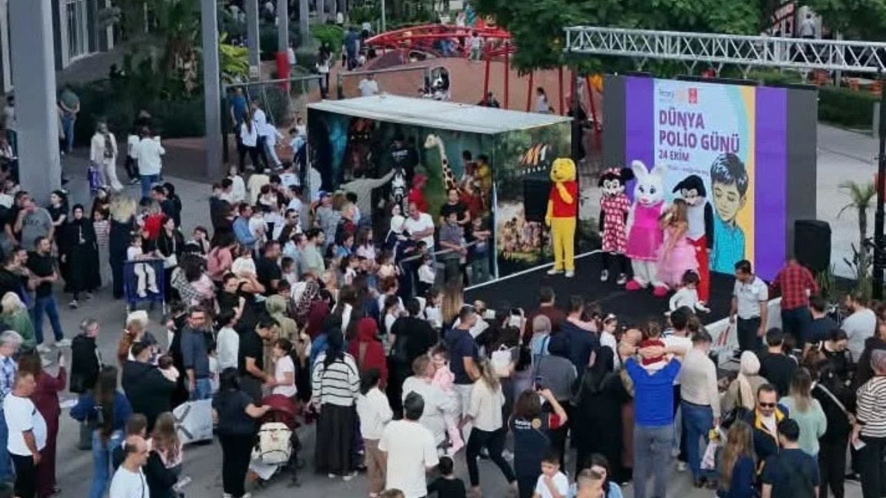 Rotary Kulüplerinden Çocuk Felcine Karşı Farkındalık Şenliği