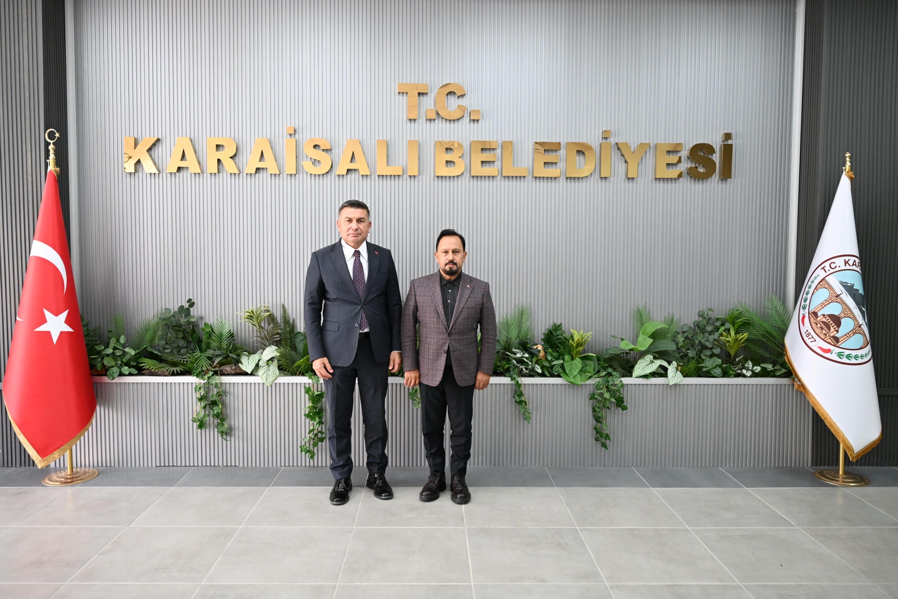 Sarıçam Belediye Başkanı Bilal Uludağ’dan Karaisalı Belediyesi’ne Ziyaret (3)