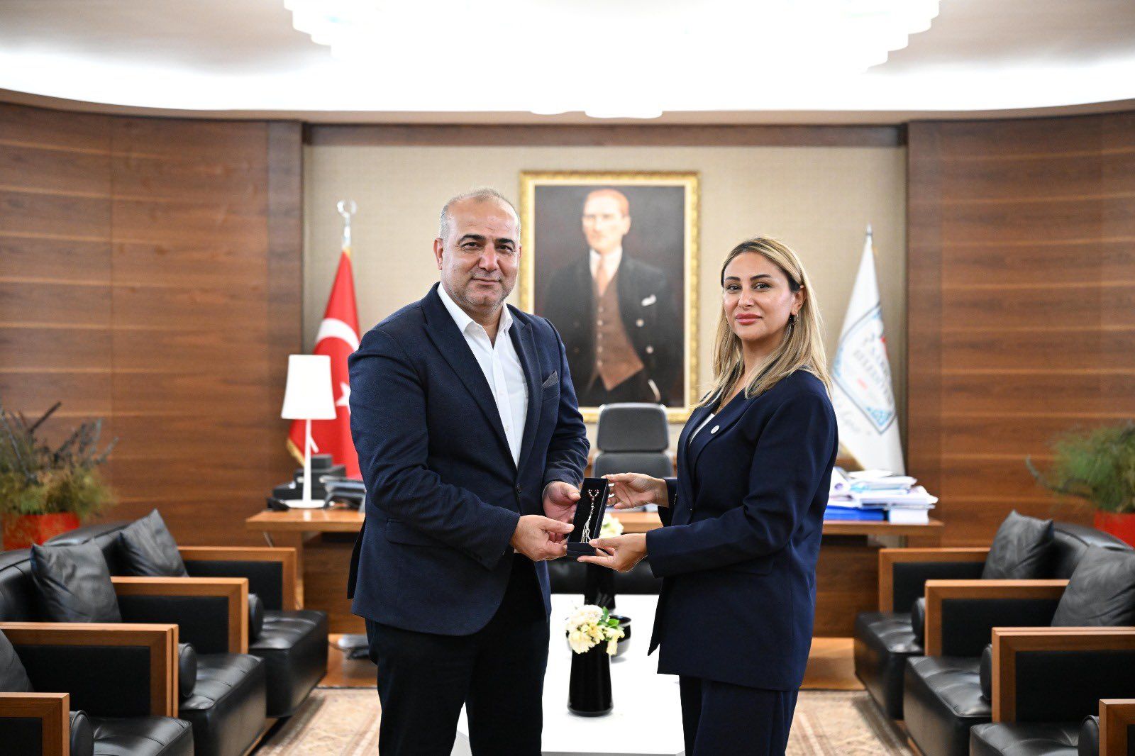 Sarıçam Belediyesi’nde Şehit Aileleri Vakfı Yönetiminden Ziyaret (2)