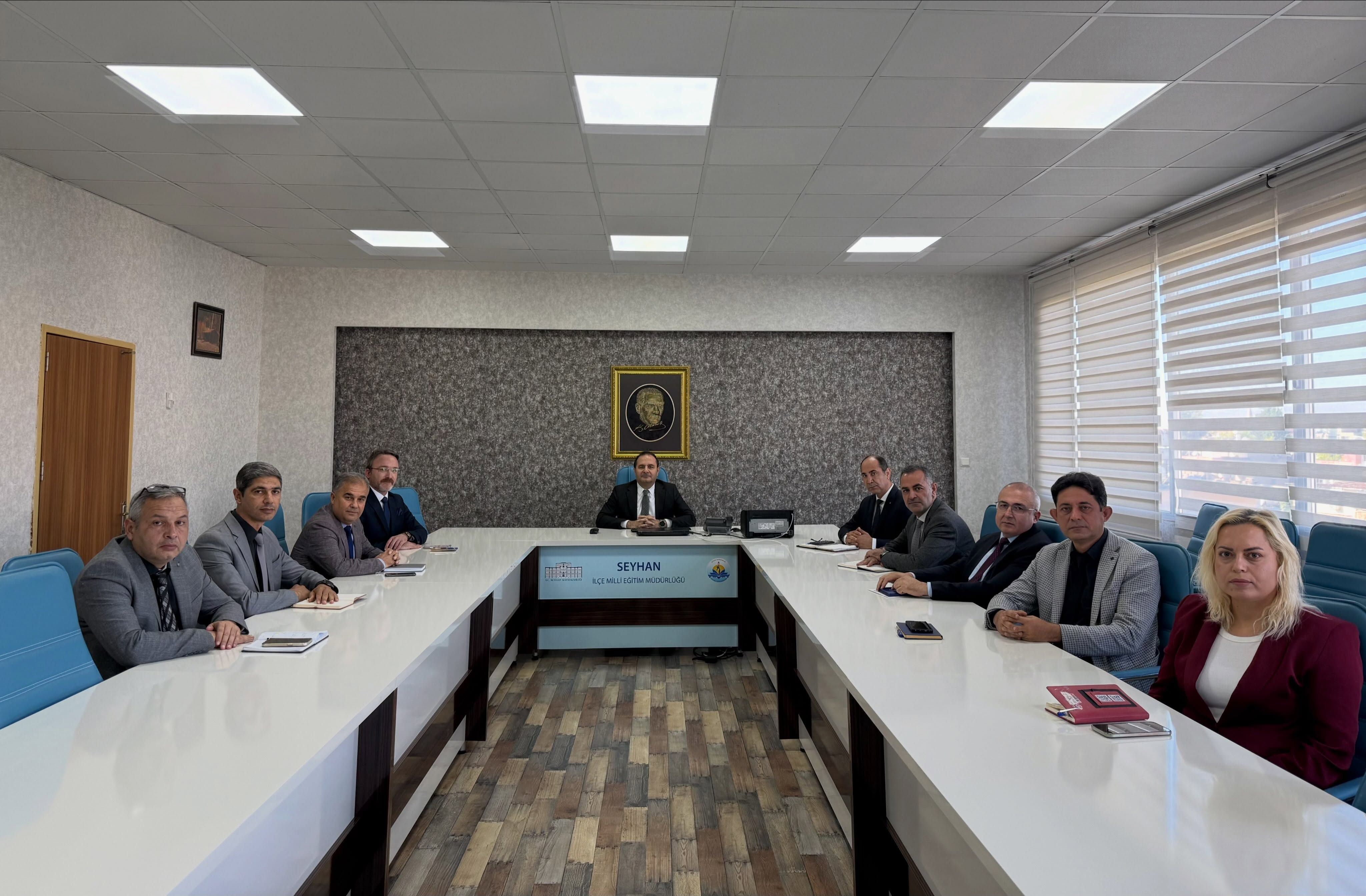Seyhan İlçe Millî Eğitim Müdürlüğü’nden istişare toplantısı