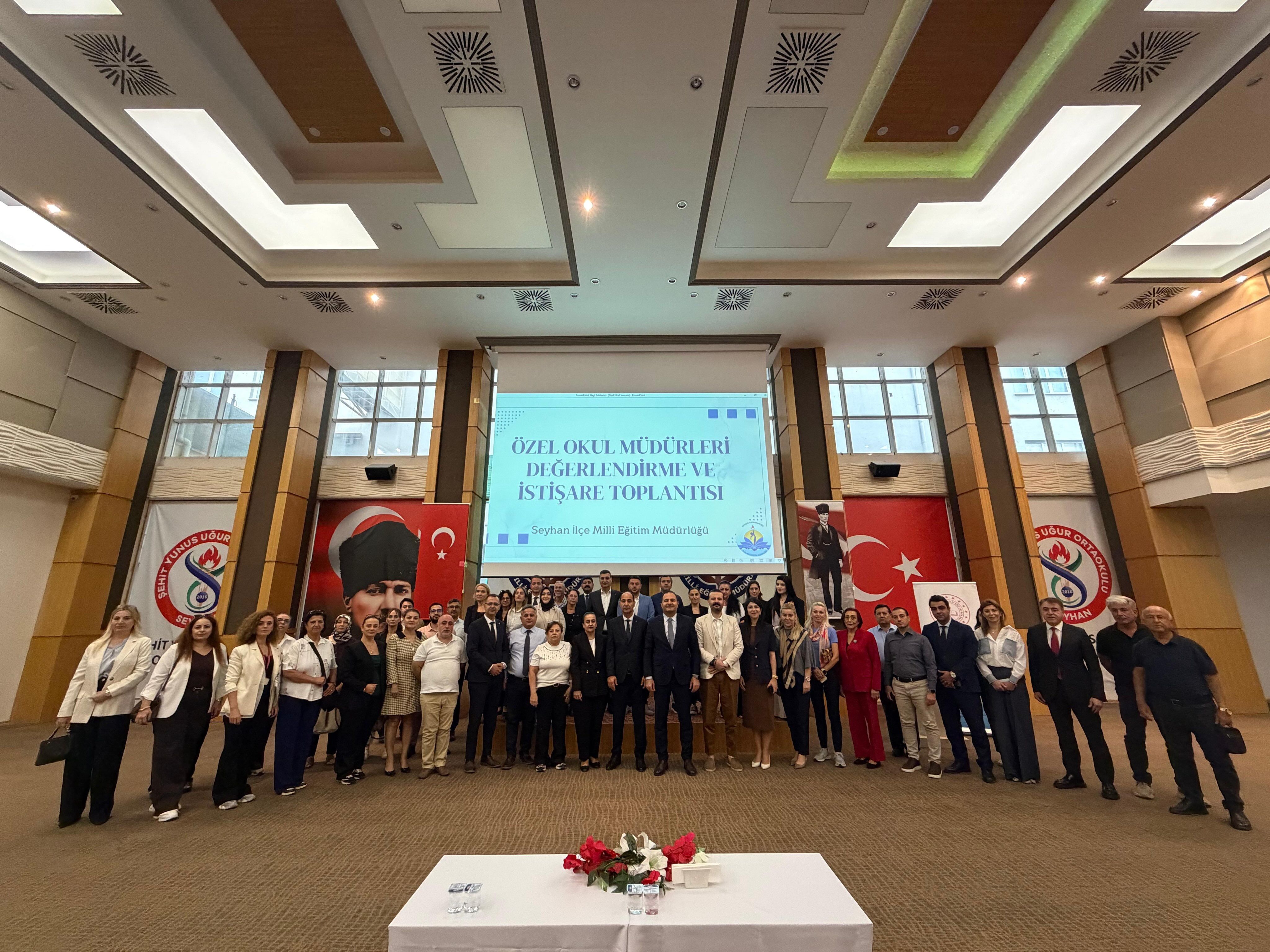 Seyhan’da eğitim istişaresi: Özel okul müdürleriyle kritik toplantı