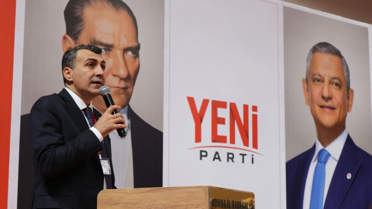 Yeni Parti Adana İl Başkanlığı 1. Olağan Kongresi Gerçekleştirildi