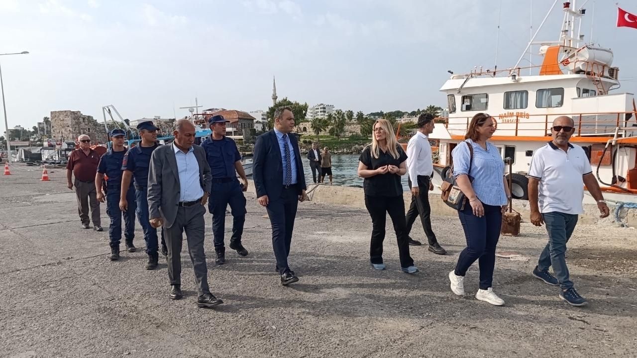 Yumurtalık Limanı'ndaki Çökme Sonrası Heyet Yerinde Inceleme Yaptı (1)