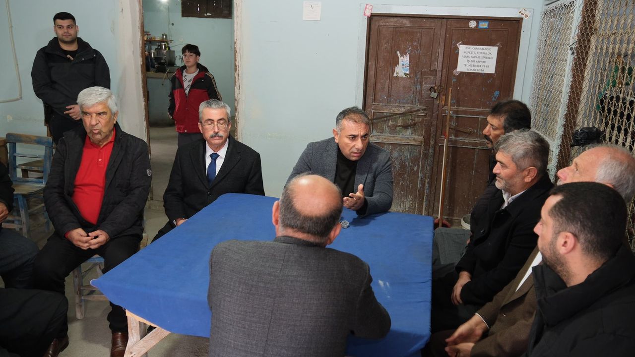 Başkan Vekili Geçer: “Dolu felaketinin yaralarını birlikte saracağız”