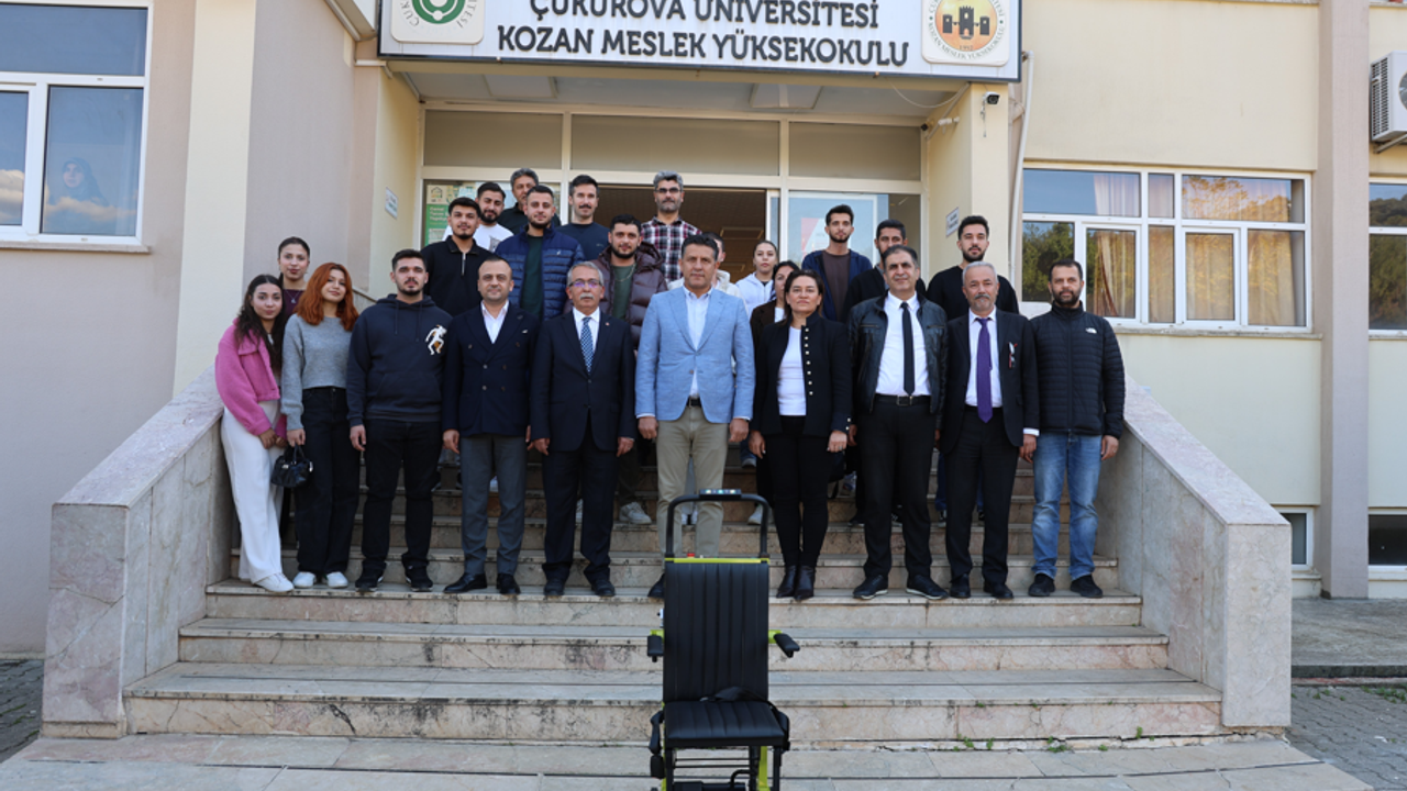 Kozan MYO’ya Engelli Dostu Cihaz Desteği