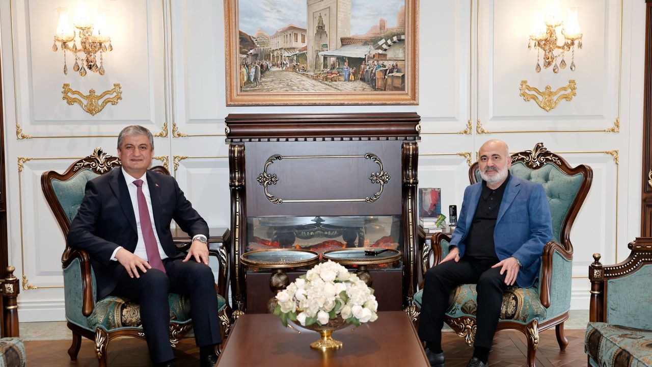 İçişleri Bakan Yardımcısı Sağlam’dan Vali Yavuz’a hayırlı olsun ziyareti