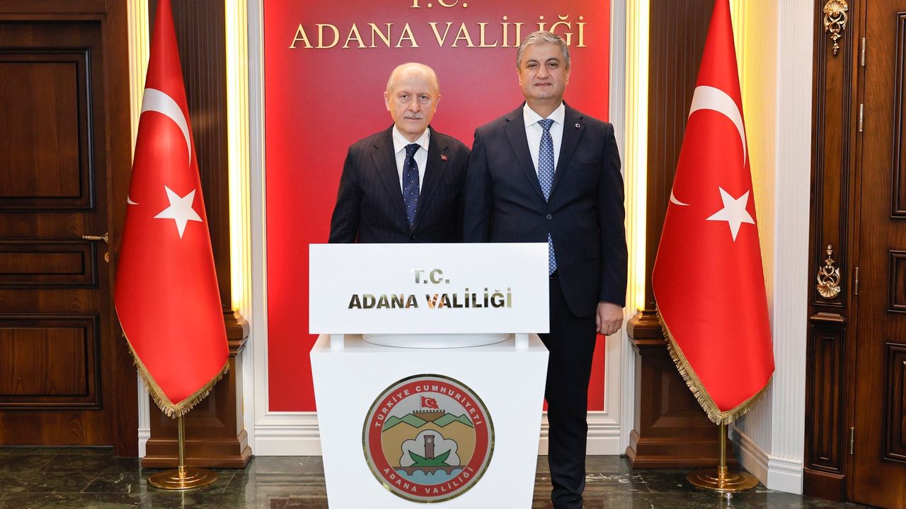 Bakan Yardımcısı Hasan Suver’den Adana Valiliği’ne Ziyaret