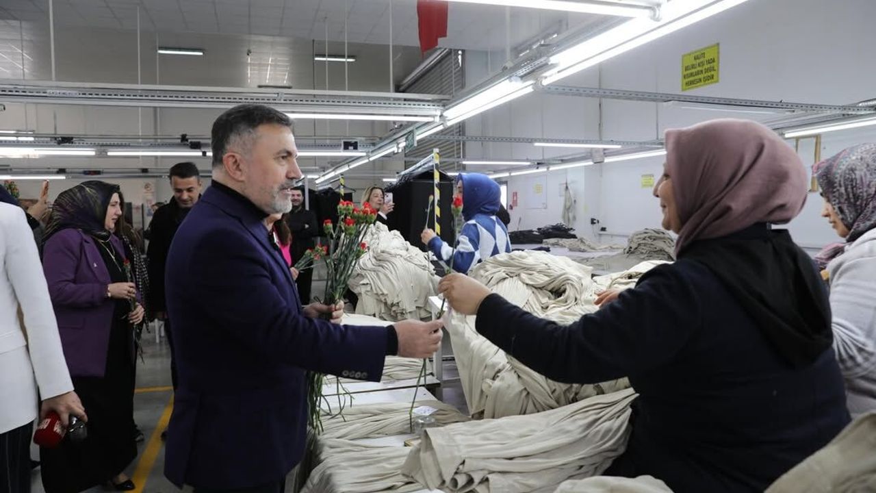 Başkan Dağlı’dan Kadın Emekçilere 8 Mart Ziyareti