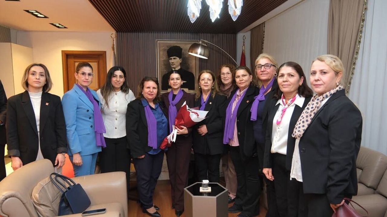 CHP Ceyhan İlçe Yönetimi’nden Başkan Vekili Yıldız’a 8 Mart Ziyareti