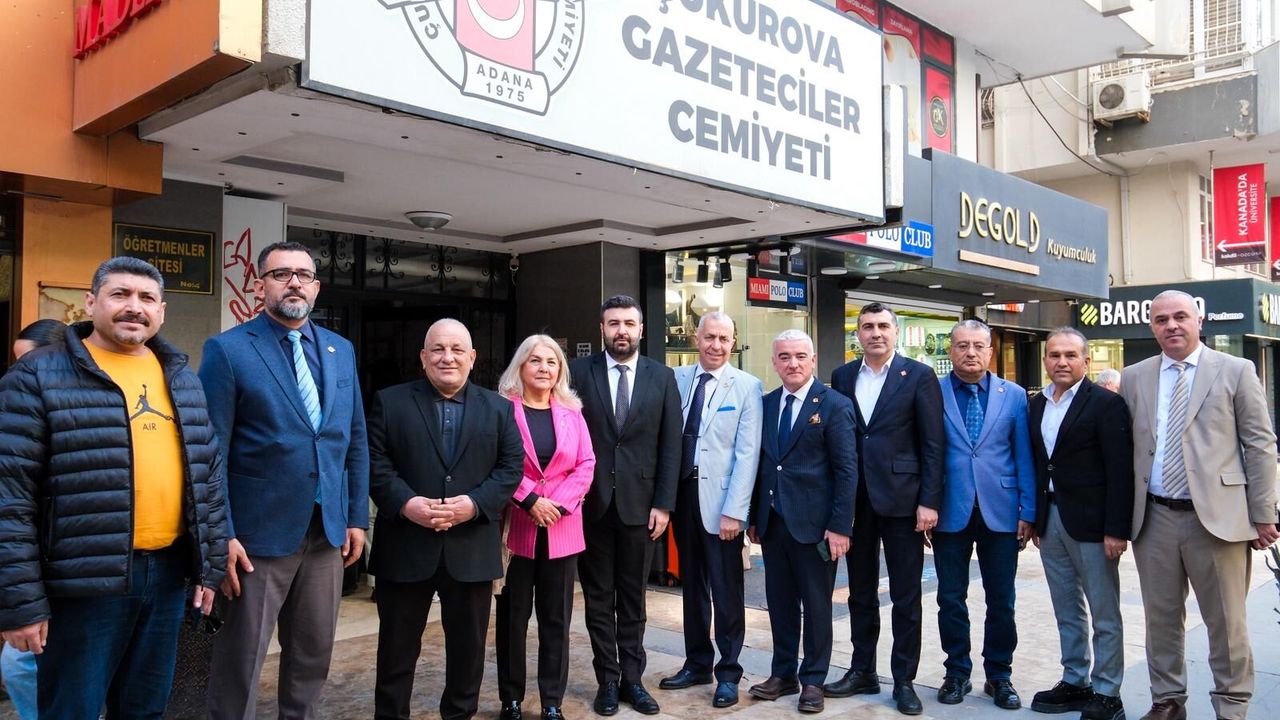 CHP Heyeti ÇGC’de Gazetecilerle Buluştu