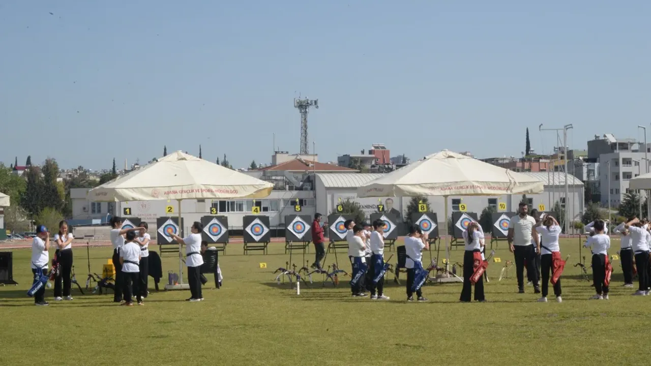 Adana’da Okullar Arası Okçuluk İl Birinciliği Tamamlandı