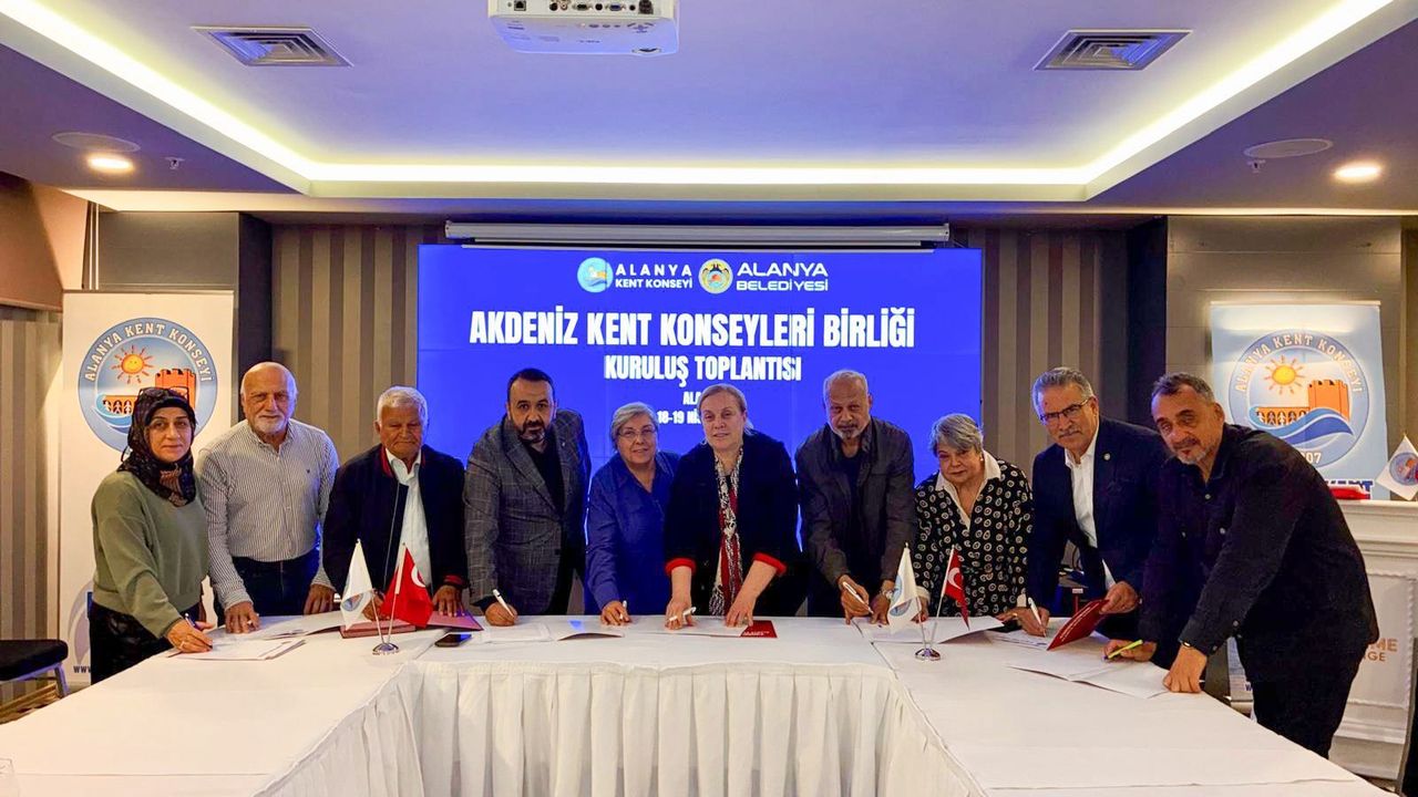 Akdeniz Kent Konseyleri Birliği kuruldu: Ceyhan kritik rol aldı