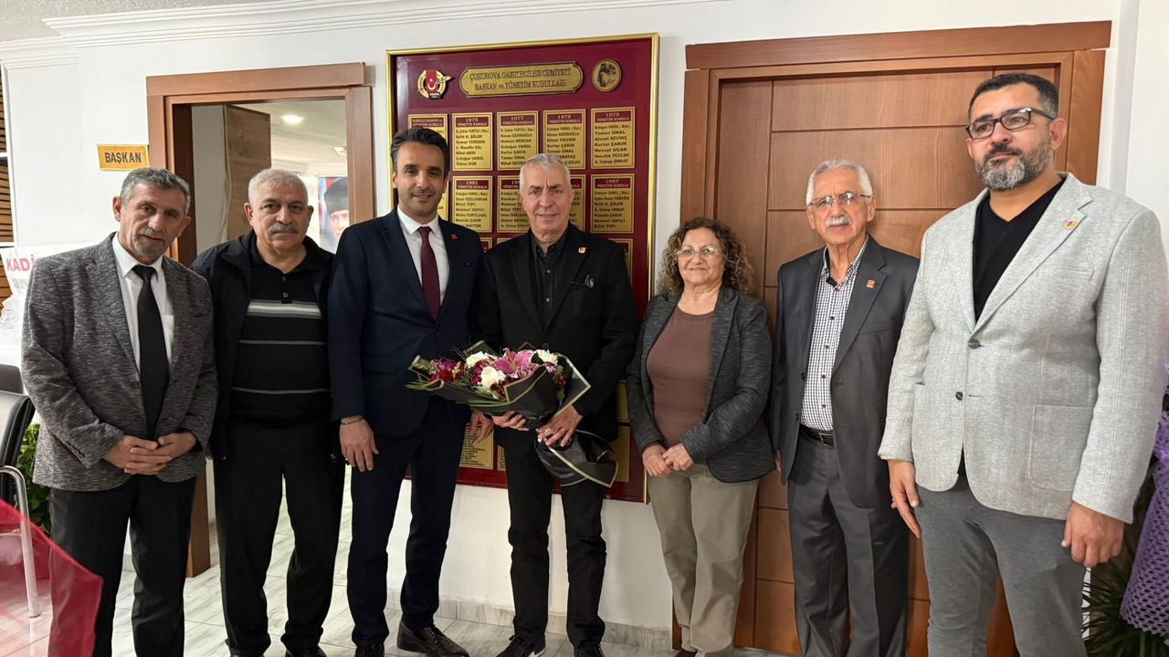 CHP Çukurova’dan ÇGC’ye destek ziyareti