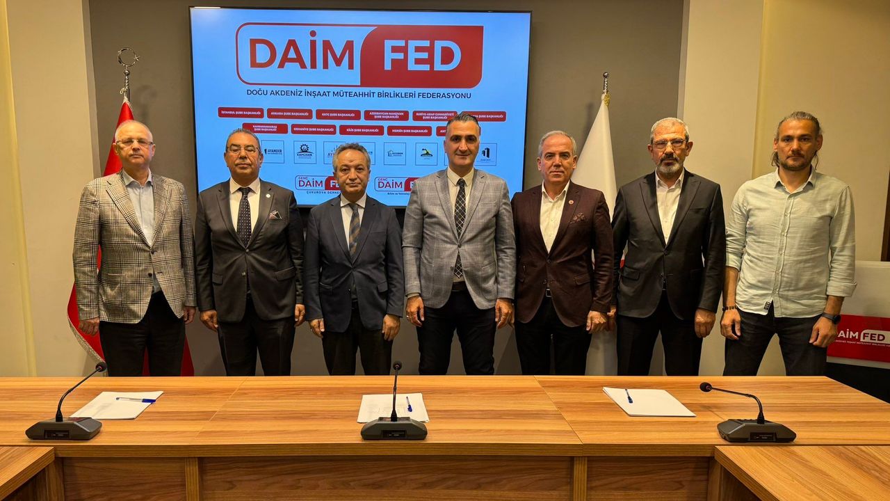 DAİMFED’de önemli buluşma: Yaban hayatı ve 46. Bölge konuşuldu