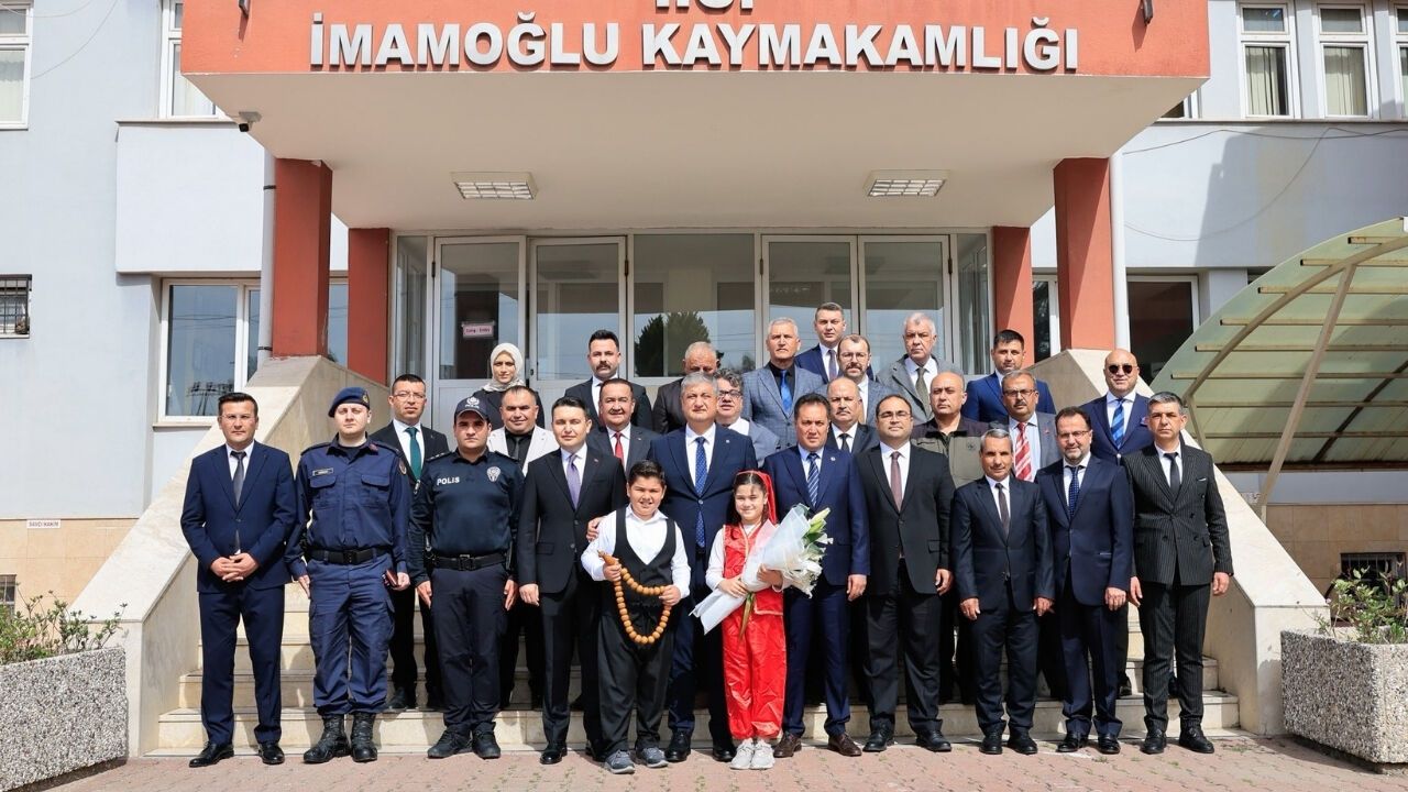 Vali Yavuz İmamoğlu ilçesini ziyaret etti