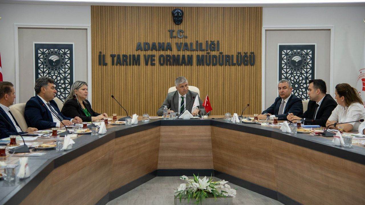 Adana tarımında 3 yıllık dev planlama dönemi başladı