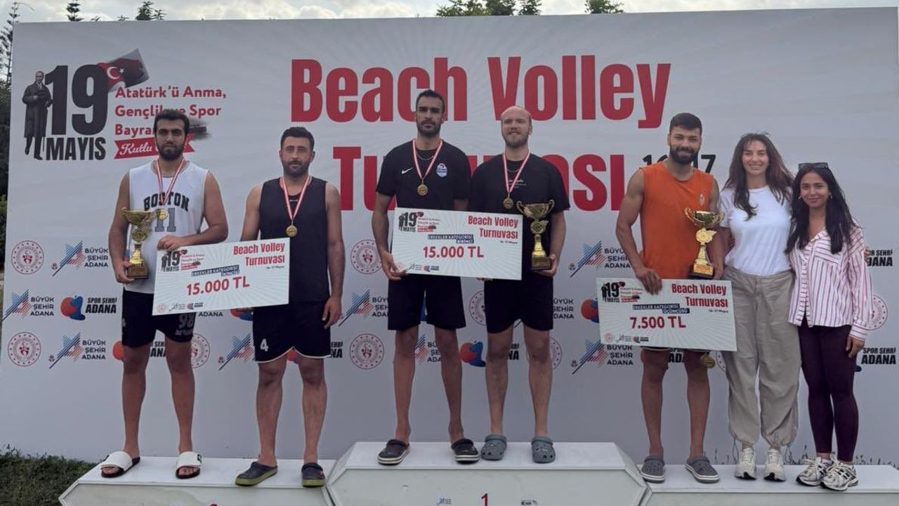 Adana’da Beach Volley heyecanı finalle sona erdi