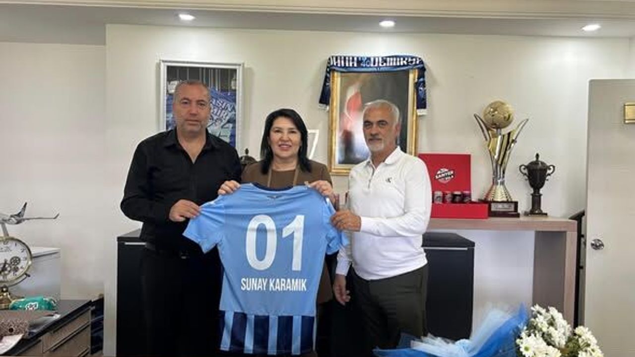 AK Parti Adana Milletvekili Sunay Karamık’tan Adana Demirspor’a Ziyaret