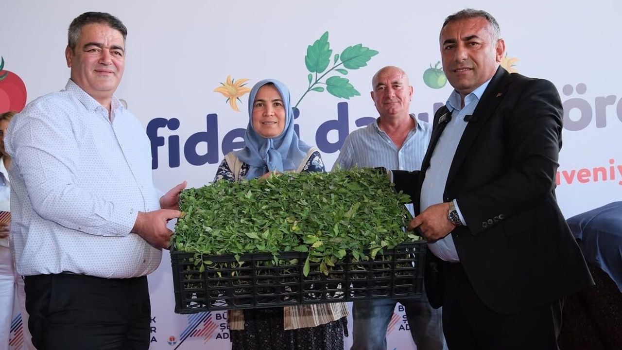 Adana Büyükşehir’den Aladağlı Üreticiye Büyük Destek