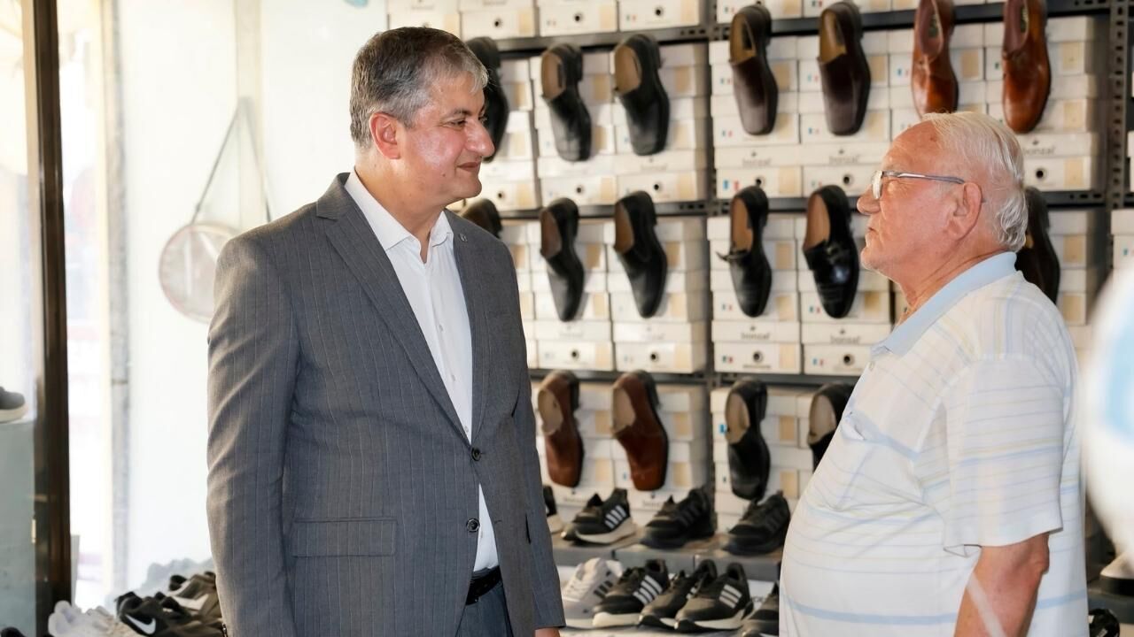 Adana Valisi Mustafa Yavuz esnaf ve vatandaşlarla bir araya geldi