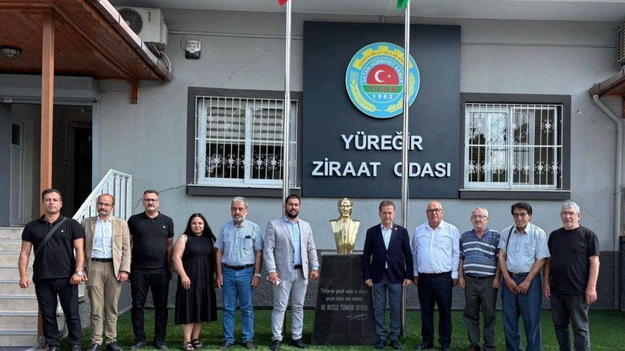 İYİ Parti Adana İl Başkanlığından Yüreğir Ziraat Odasına ziyaret