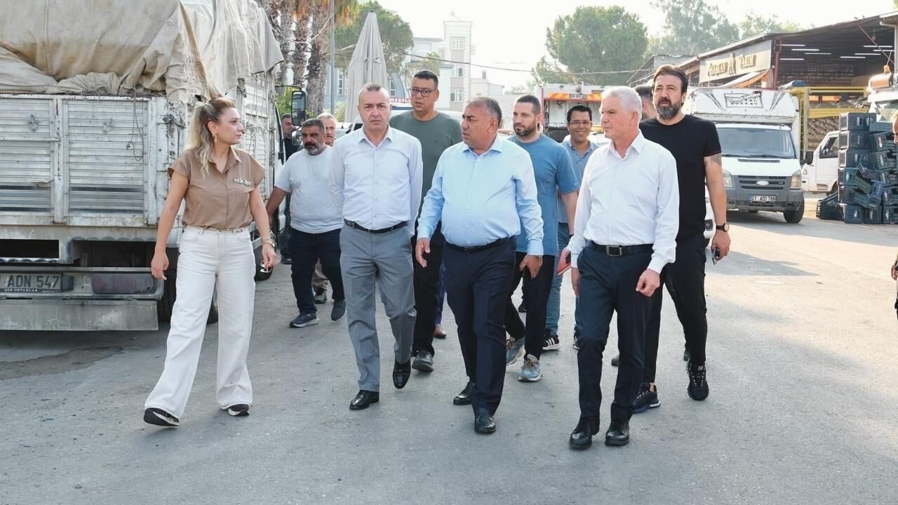 Güngör Geçer hal esnafıyla buluştu, talepleri dinledi