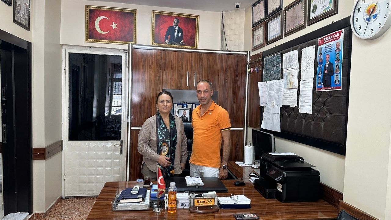 Müzeyyen Şevkin'den 5 Ocak Mahallesi'ne ziyaret