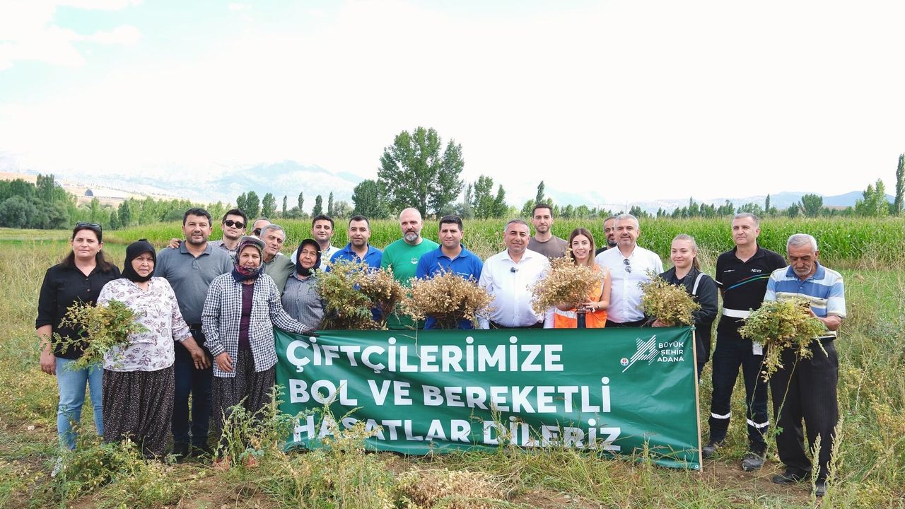 Başkan Vekili Geçer'den Tufanbeyli'de üreticiye ziyaret