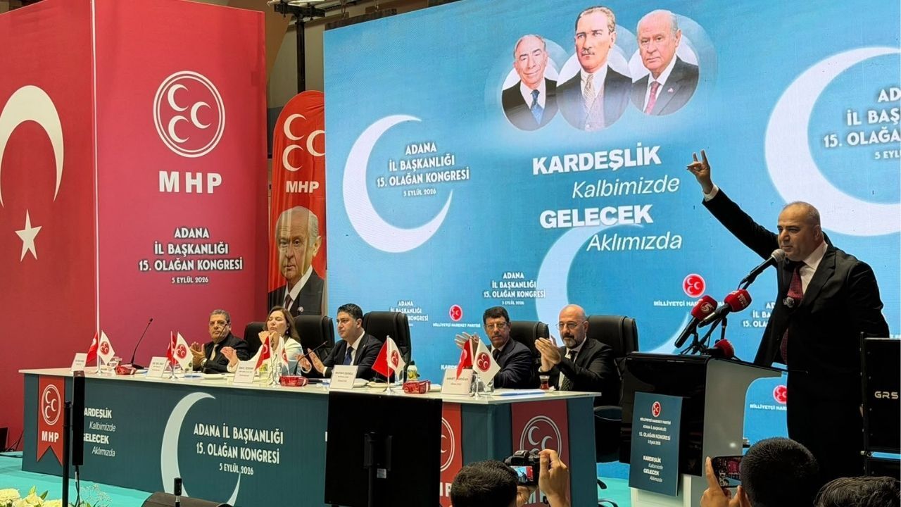 MHP Adana'da Hakan Yıldırım güven tazeledi: Yeni yönetim listesi belli oldu