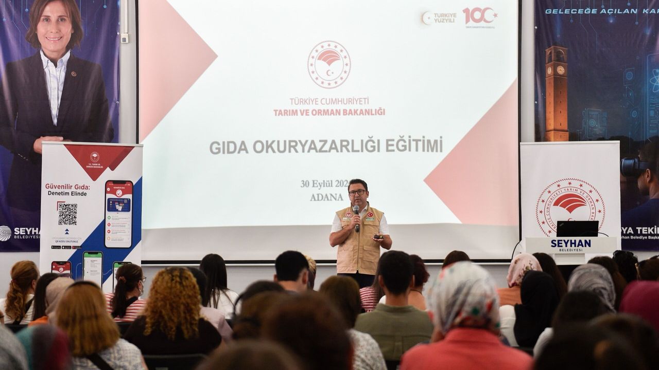 Seyhan Belediyesi’nden "Gıda Okuryazarlığı" eğitimi