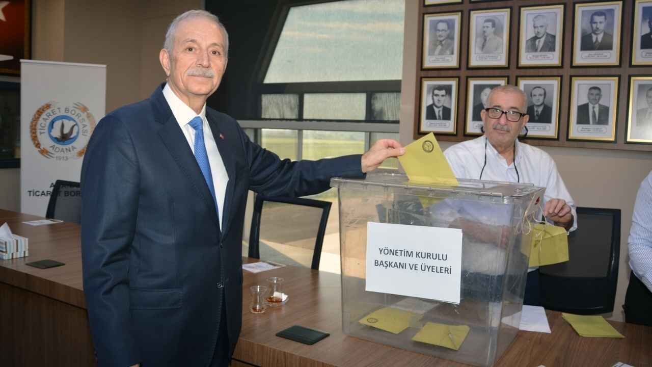 Adana Ticaret Borsası'nda Şahin Bilgiç güven tazeledi!