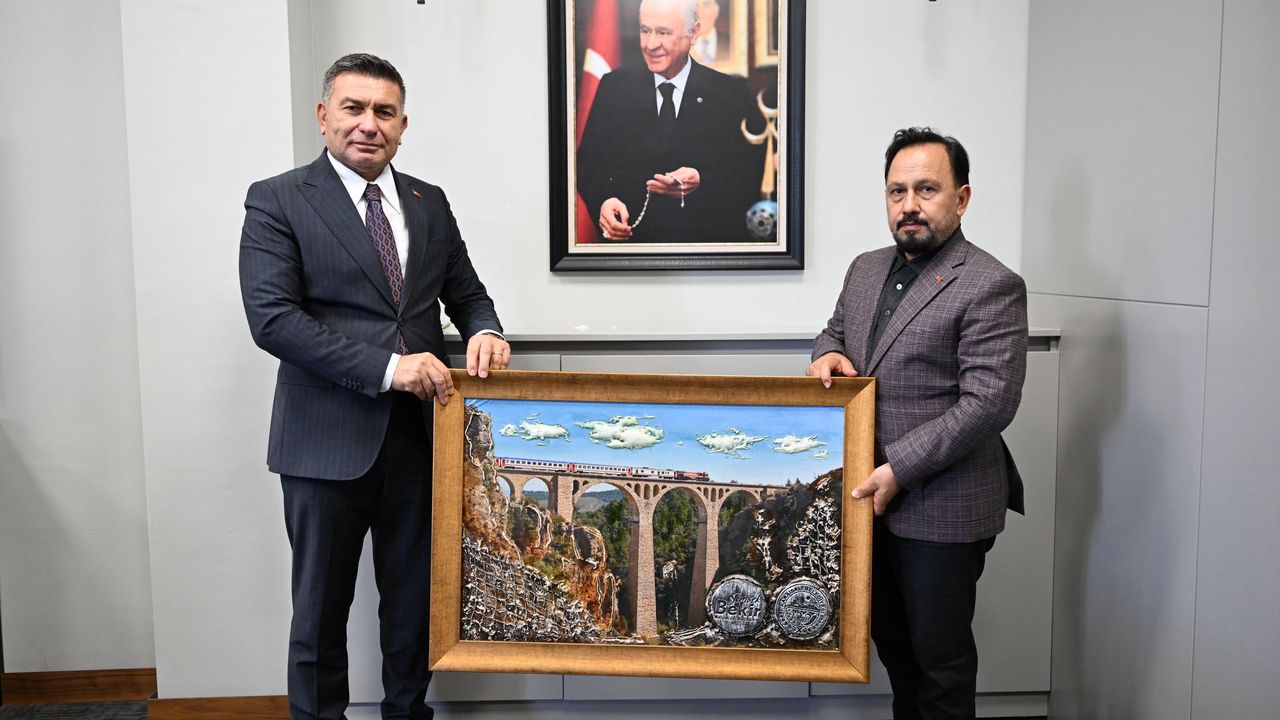 Sarıçam Belediye Başkanı Bilal Uludağ’dan Karaisalı Belediyesi’ne ziyaret