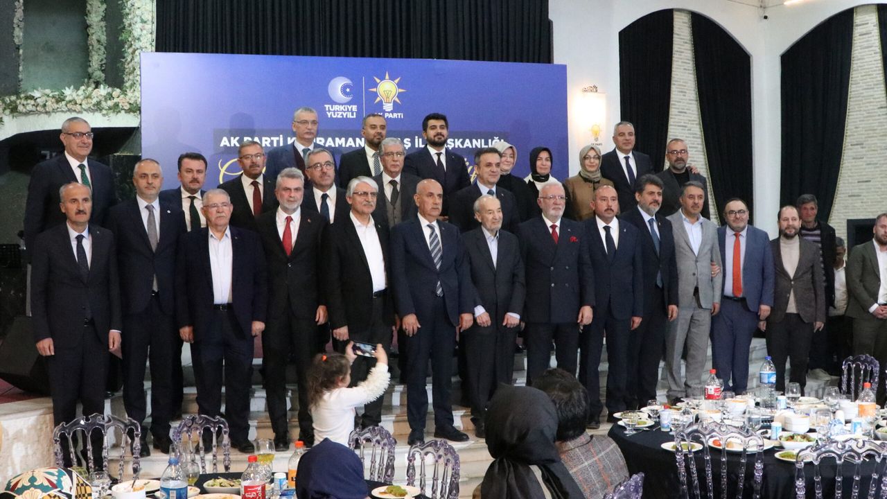 AK Parti Genel Başkanvekili Elitaş, Kahramanmaraş'ta iftar programına katıldı