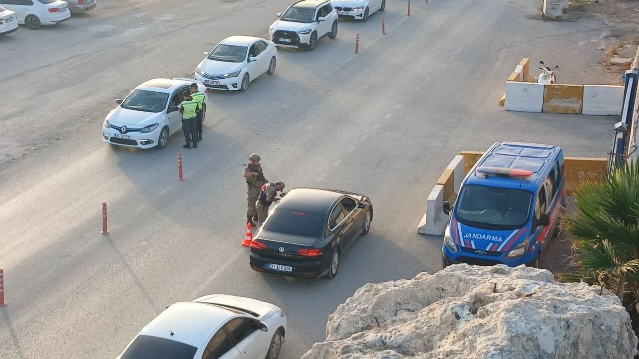Hatay'da Kurban Bayramı öncesi trafik denetimi yapıldı