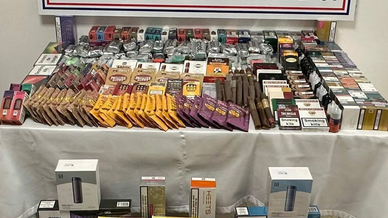  Kaçak tütün operasyonunda 2 şüpheli yakalandı